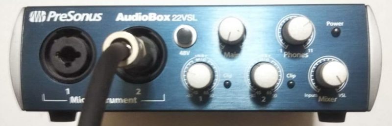 presonus audiobox 22vsl